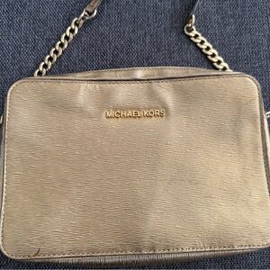 Michael Kors Gold Crossbody Bag